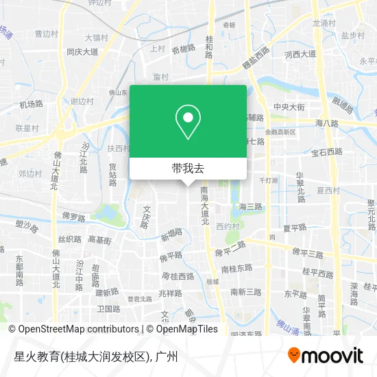 星火教育(桂城大润发校区)地图