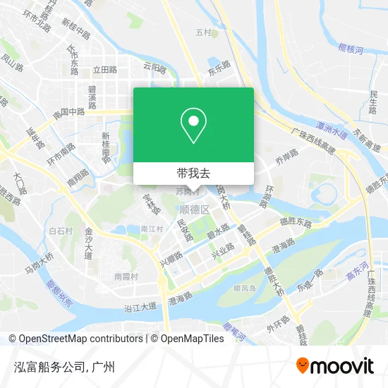 泓富船务公司地图