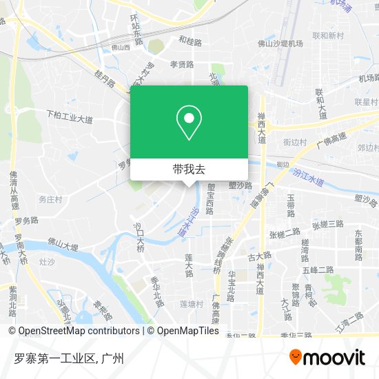 罗寨第一工业区地图
