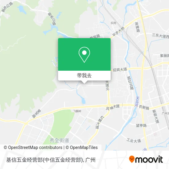 基信五金经营部(中信五金经营部)地图