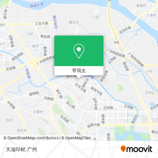 天滋印材地图