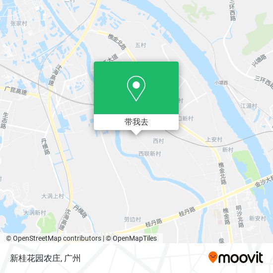 新桂花园农庄地图