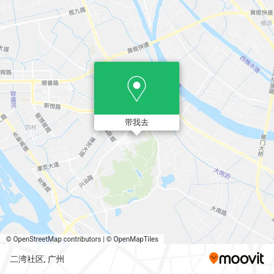 二湾社区地图