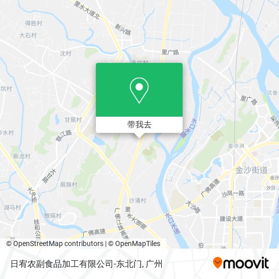 日宥农副食品加工有限公司-东北门地图