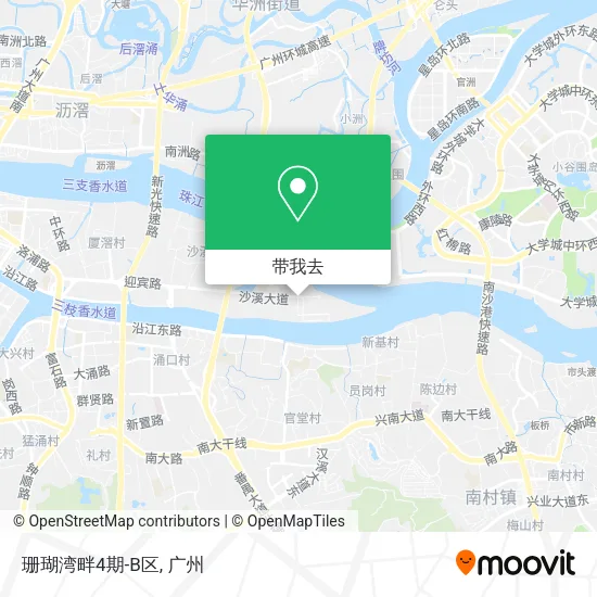 珊瑚湾畔4期-B区地图