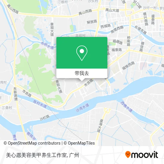美心愿美容美甲养生工作室地图
