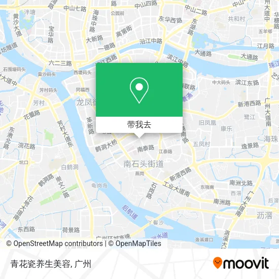 青花瓷养生美容地图
