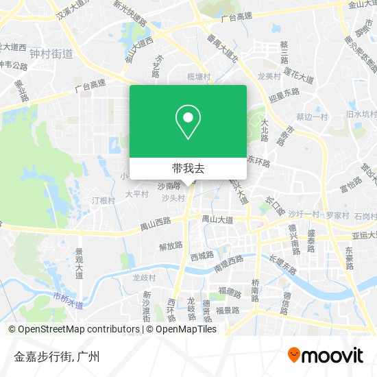 金嘉步行街地图