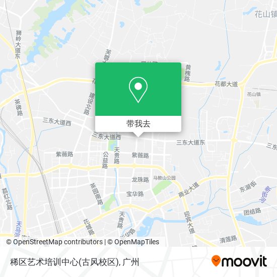稀区艺术培训中心(古风校区)地图