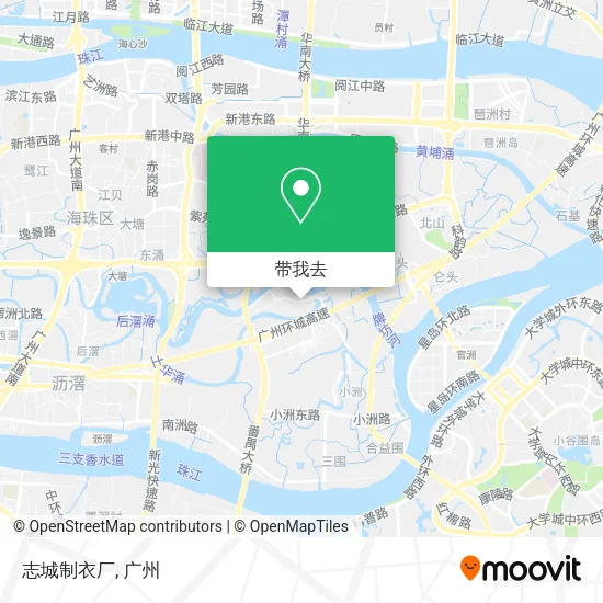 志城制衣厂地图