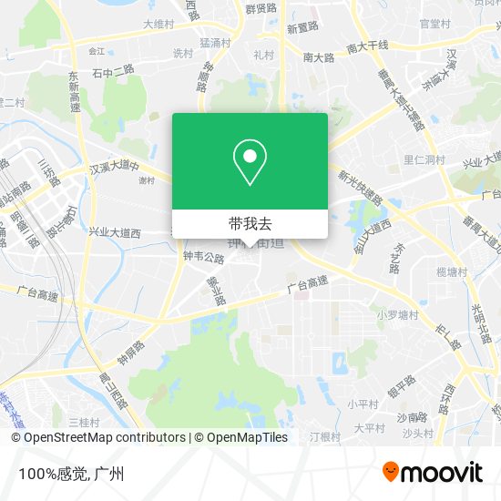 100%感觉地图