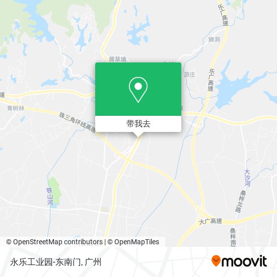 永乐工业园-东南门地图