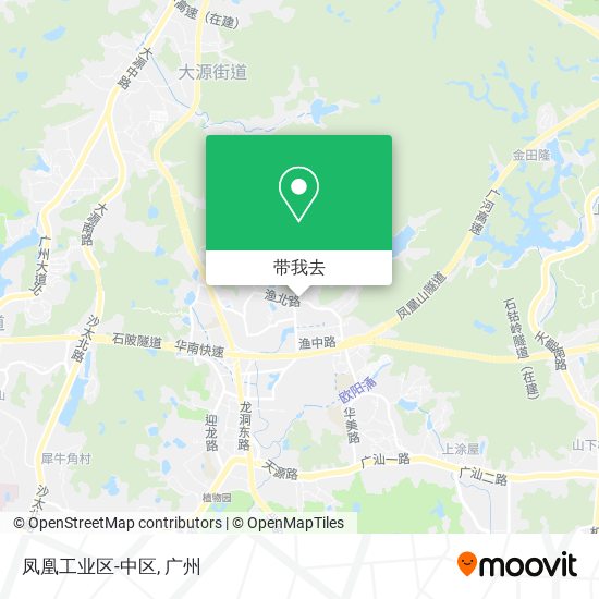凤凰工业区-中区地图