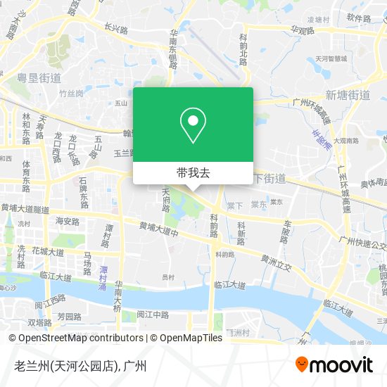 老兰州(天河公园店)地图