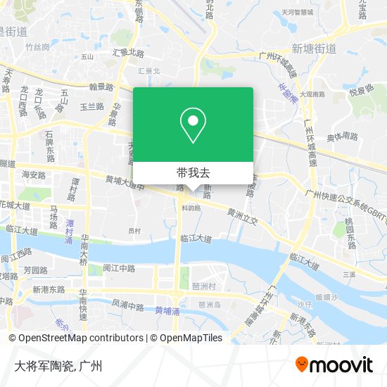大将军陶瓷地图