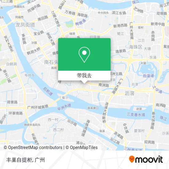 丰巢自提柜地图