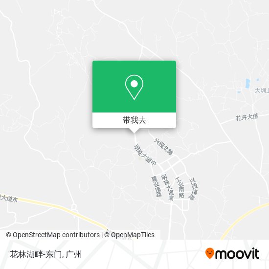 花林湖畔-东门地图
