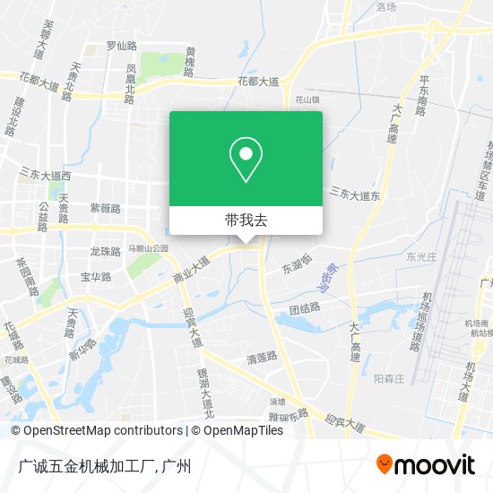 广诚五金机械加工厂地图
