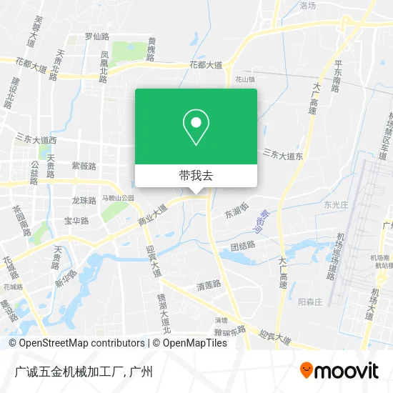 广诚五金机械加工厂地图