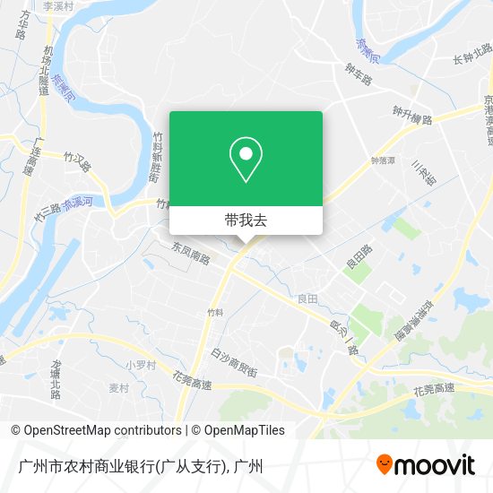 广州市农村商业银行(广从支行)地图