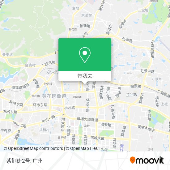 紫荆街2号地图