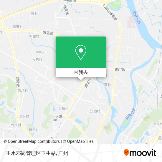 里水邓岗管理区卫生站地图