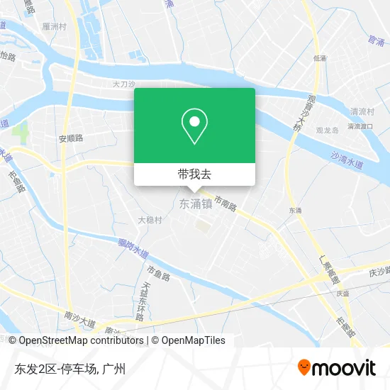 东发2区-停车场地图