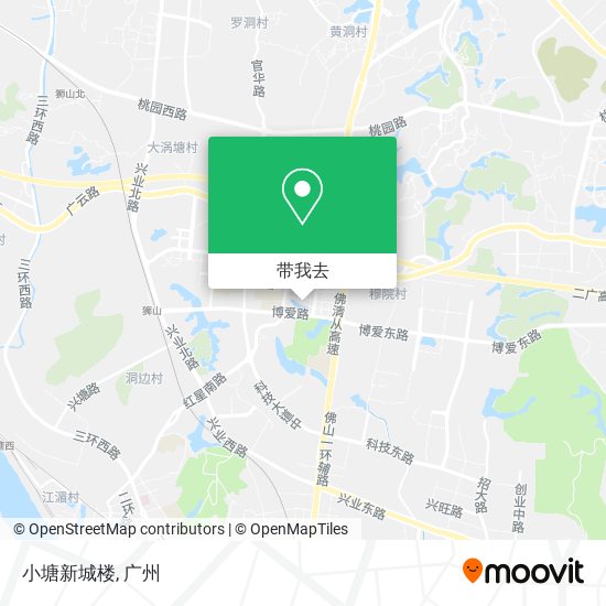 小塘新城楼地图