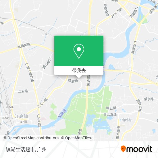 镇湖生活超市地图