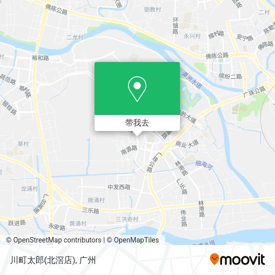 川町太郎(北滘店)地图