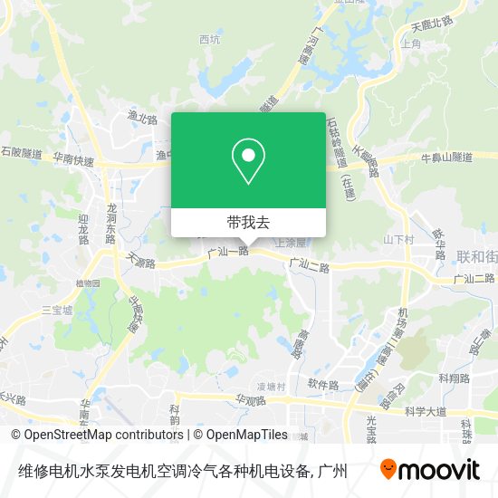 维修电机水泵发电机空调冷气各种机电设备地图