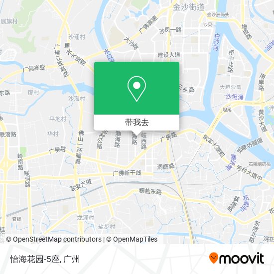 怡海花园-5座地图