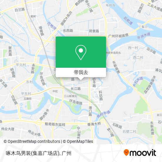 啄木鸟男装(集嘉广场店)地图