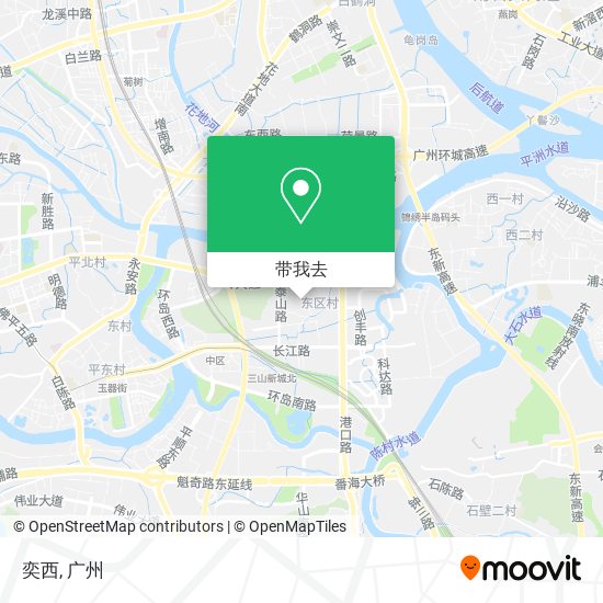 奕西地图