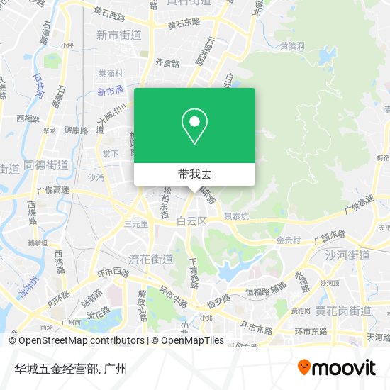 华城五金经营部地图