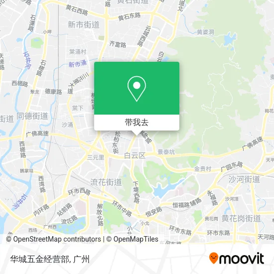 华城五金经营部地图