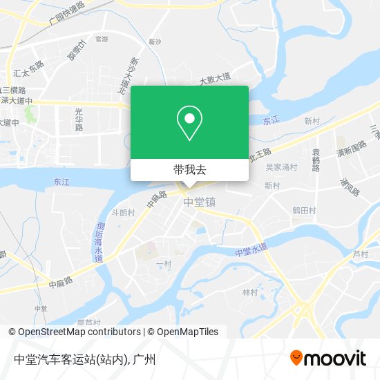 中堂汽车客运站(站内)地图