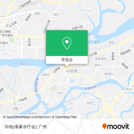 街电(泰豪水疗会)地图