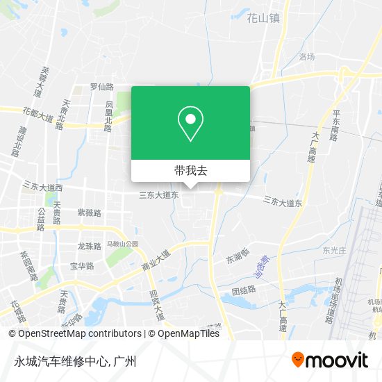 永城汽车维修中心地图