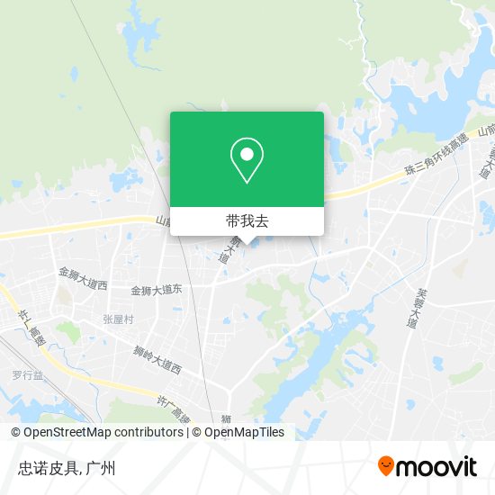忠诺皮具地图