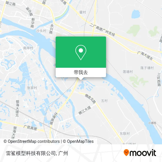 雷鲨模型科技有限公司地图