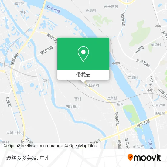 聚丝多多美发地图