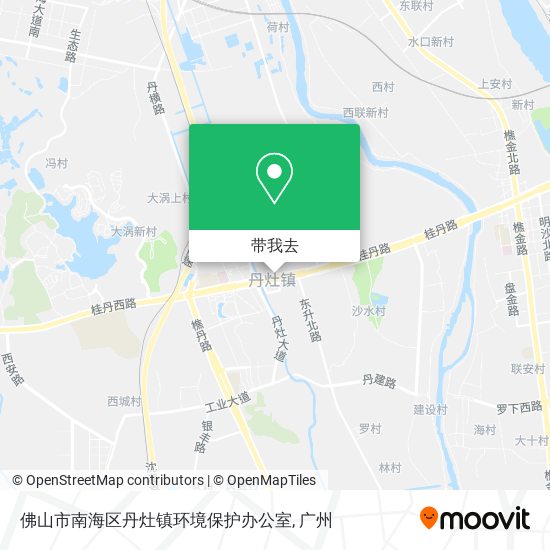佛山市南海区丹灶镇环境保护办公室地图