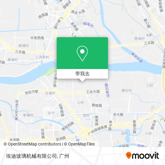 埃迪玻璃机械有限公司地图