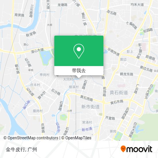 金牛皮行地图