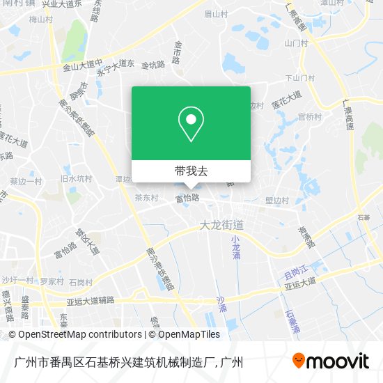 广州市番禺区石基桥兴建筑机械制造厂地图