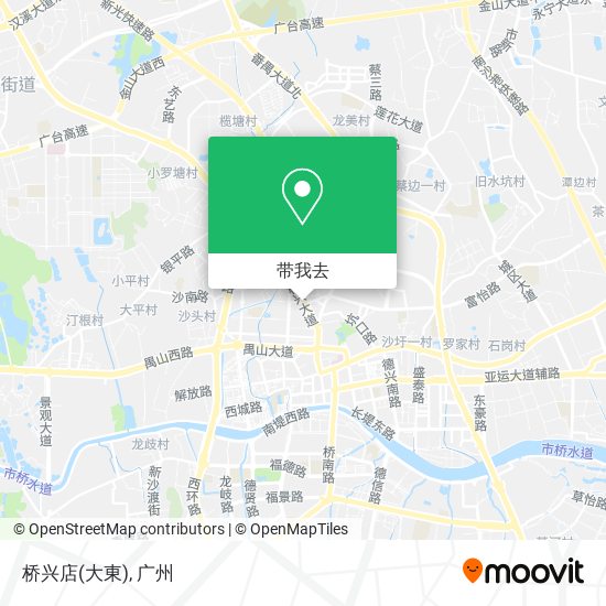 桥兴店(大東)地图