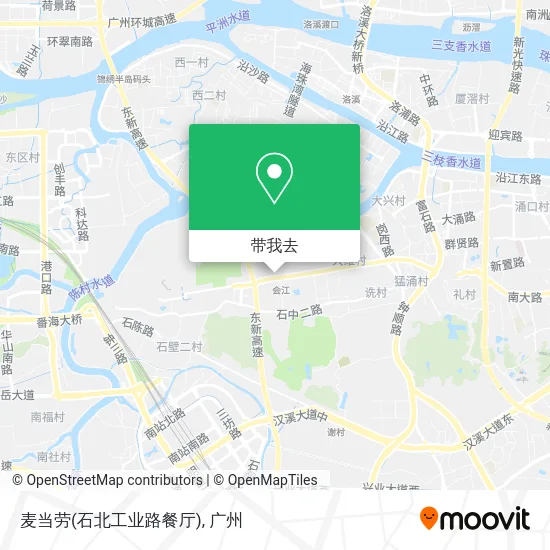 麦当劳(石北工业路餐厅)地图