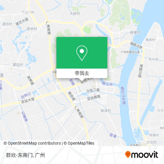 群欣-东南门地图