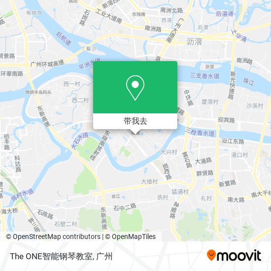 The ONE智能钢琴教室地图